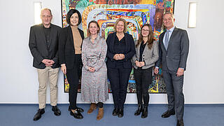 Eindrücke vom Besuch von Bundesinnenministerin Nancy Faeser bei der starken Stelle